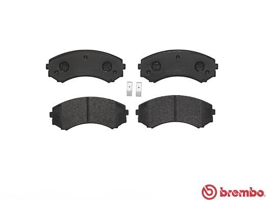 BREMBO Bremsbelagsatz, Scheibenbremse (P 54 029)