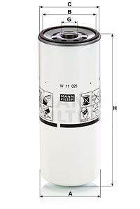 MANN-FILTER Ölfilter (W 11 025)