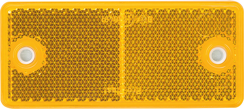 RUECKSTRAHLER GELB RECHTECK 90X40 (1001-180-41) | NORMFEST RUECKSTRAHLER GELB RECHTECK 90X40 (1001-180-41) | NORMFEST