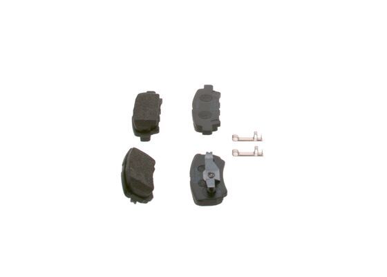 BOSCH Bremsbelagsatz, Scheibenbremse (0 986 424 814)