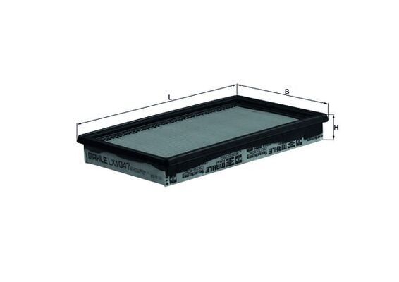 KNECHT Luftfilter (LX 1047)