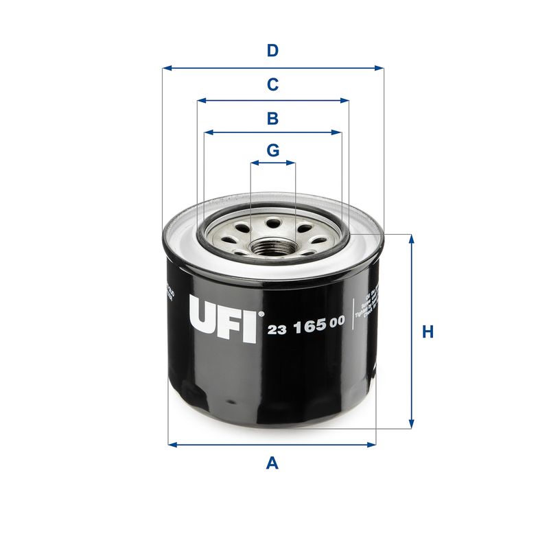 UFI Ölfilter (23.165.00)