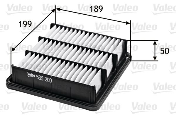 VALEO Luftfilter (585200)