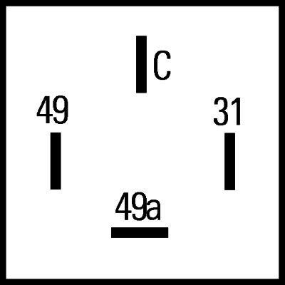 HELLA Blinkgeber (4DW 009 492-111)