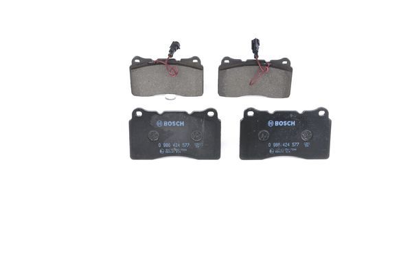 BOSCH Bremsbelagsatz, Scheibenbremse (0 986 424 577)