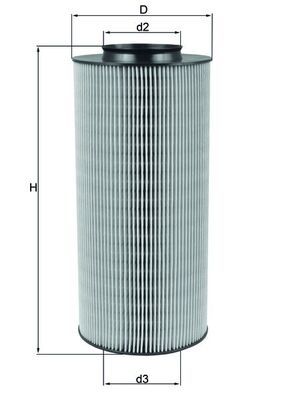 KNECHT Luftfilter (LX 918)