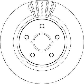 TRW Bremsscheibe (DF2059BS) TRW Bremsscheibe (DF2059BS)