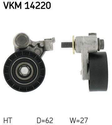 SKF Spannrolle, Zahnriemen (VKM 14220)