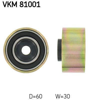 SKF Umlenk-/Führungsrolle, Zahnriemen (VKM 81001)