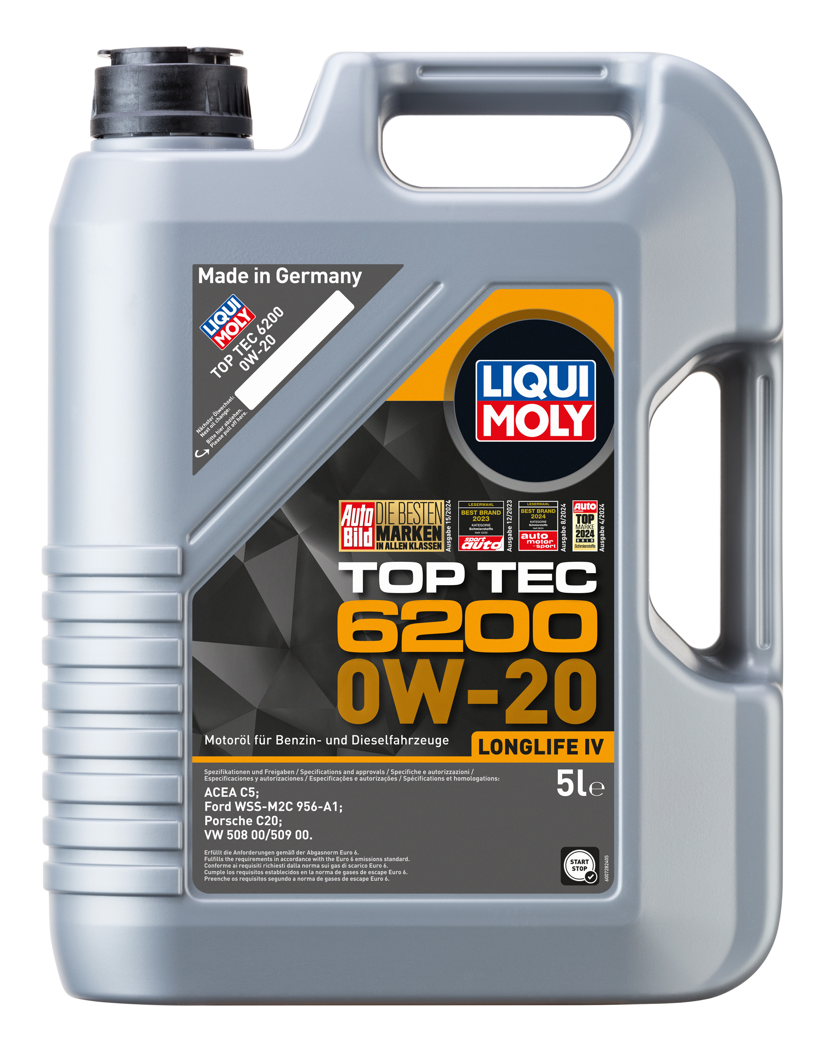 LIQUI MOLY Top Tec 6200 0W-20, 5 l (20781)