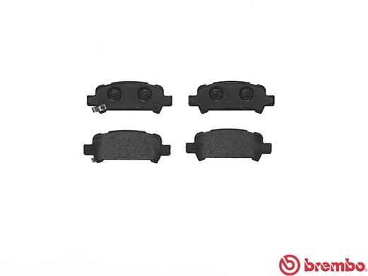 BREMBO Bremsbelagsatz, Scheibenbremse (P 78 011)