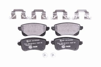 HELLA Bremsbelagsatz, Scheibenbremse (8DB 355 023-211)