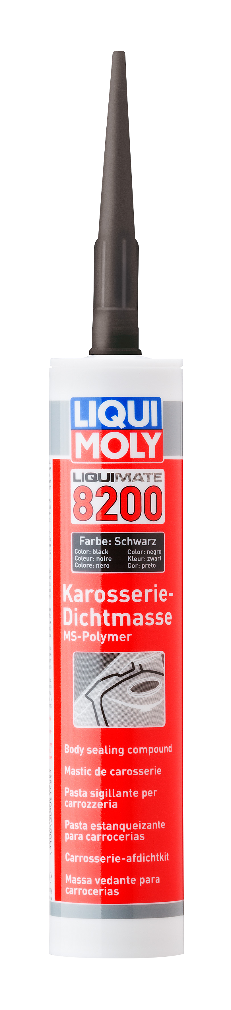 LIQUI MOLY Liquimate 8200 MS Polymer schwarz, 290 ml (6148) LIQUI MOLY Liquimate 8200 MS Polymer schwarz, 290 ml (6148)