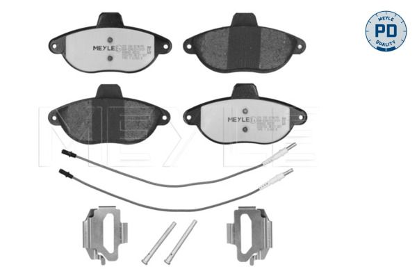 MEYLE Bremsbelagsatz, Scheibenbremse (025 230 4218/PD)