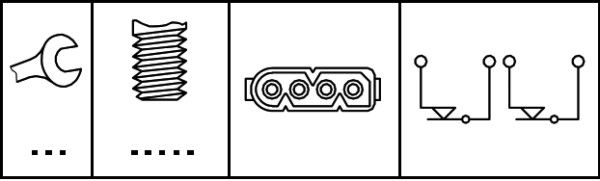 HELLA Bremslichtschalter (6DF 007 666-001)