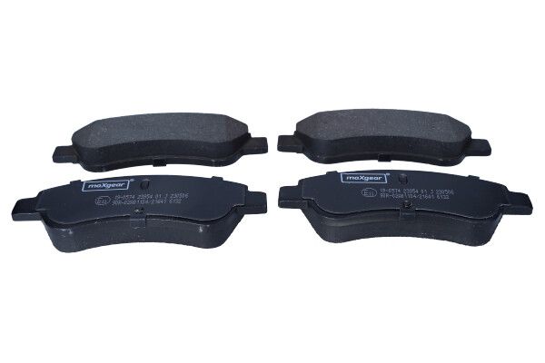 MAXGEAR Bremsbelagsatz, Scheibenbremse (19-0574)