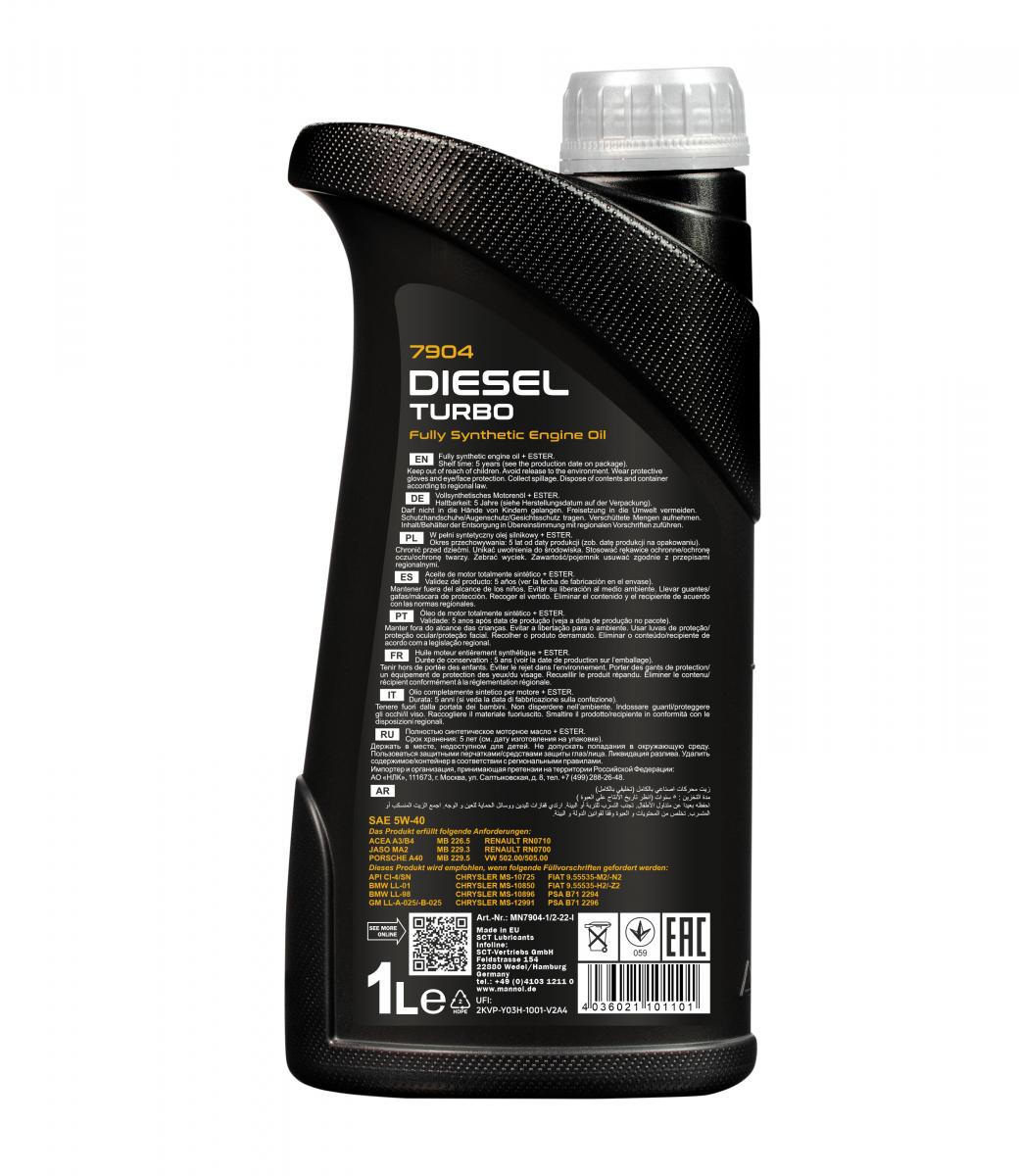 MN Diesel Turbo 5W-40