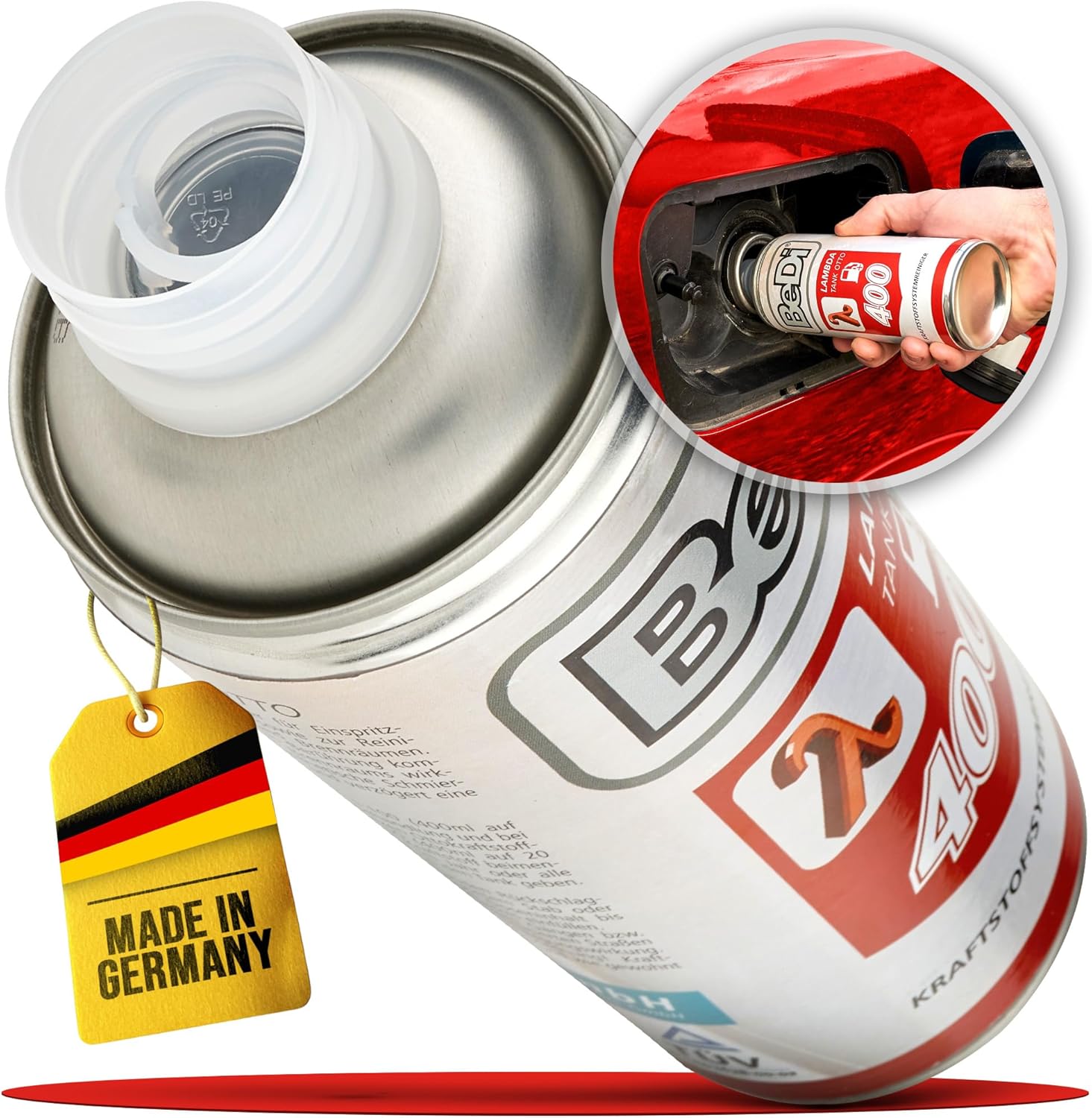 BeDi Lambda Tank Otto 400ml Kraftstoffsystemreiniger (A10100342), 1010400