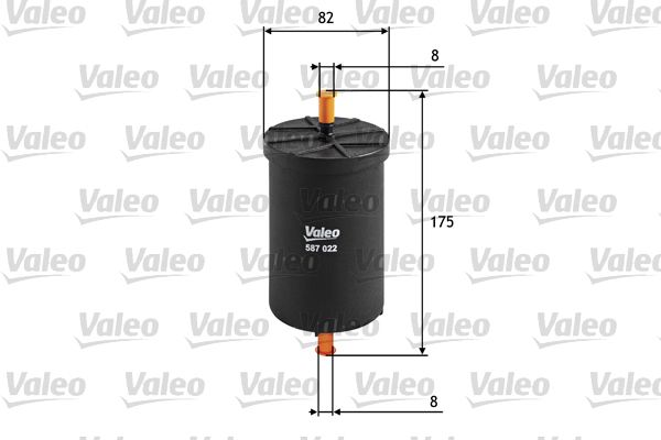 VALEO Kraftstofffilter (587022)