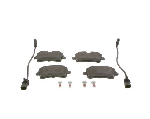 BOSCH Bremsbelagsatz, Scheibenbremse (0 986 494 446)