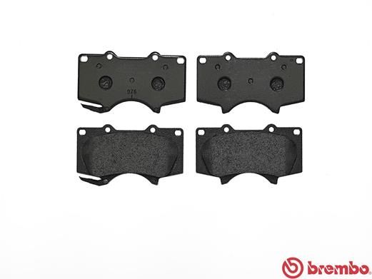 BREMBO Bremsbelagsatz, Scheibenbremse (P 83 066)