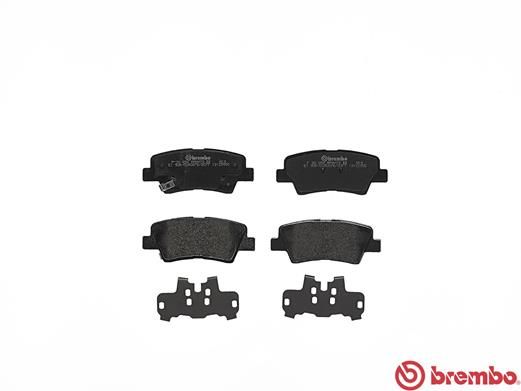 BREMBO Bremsbelagsatz, Scheibenbremse (P 30 054)