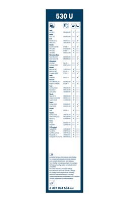 BOSCH Wischblatt (3 397 004 584)