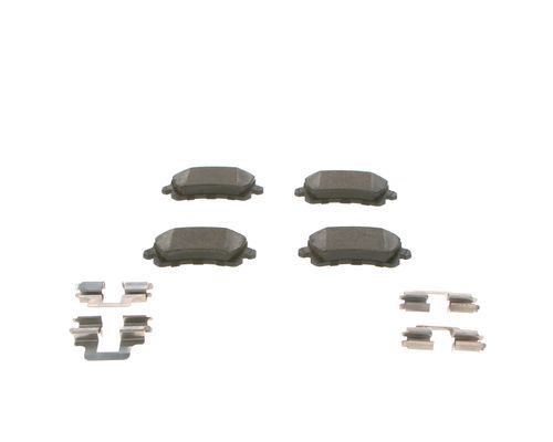 BOSCH Bremsbelagsatz, Scheibenbremse (0 986 494 731)