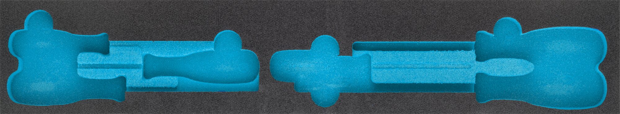 HAZET 2-Komponenten Weichschaum-Einlage 163-457L HAZET 2-Komponenten Weichschaum-Einlage 163-457L