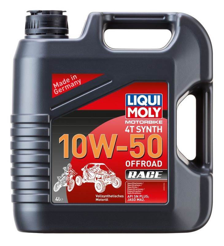 LIQUI MOLY Motorbike 4T Synth 10W-50 Offroad Race, 4 l (3052)