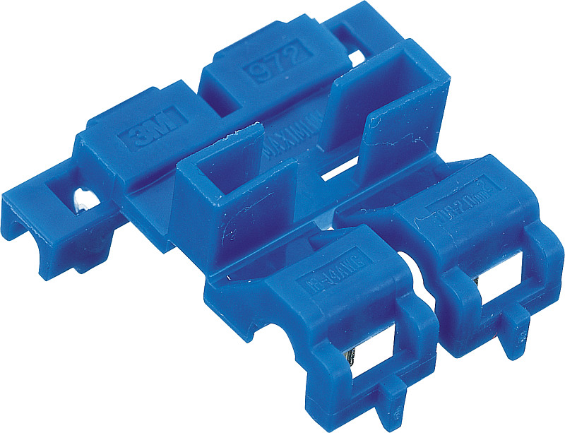 SICHERUNGSHALTER-SCHNELLVERBINDER BLAU (3555-972) | NORMFEST