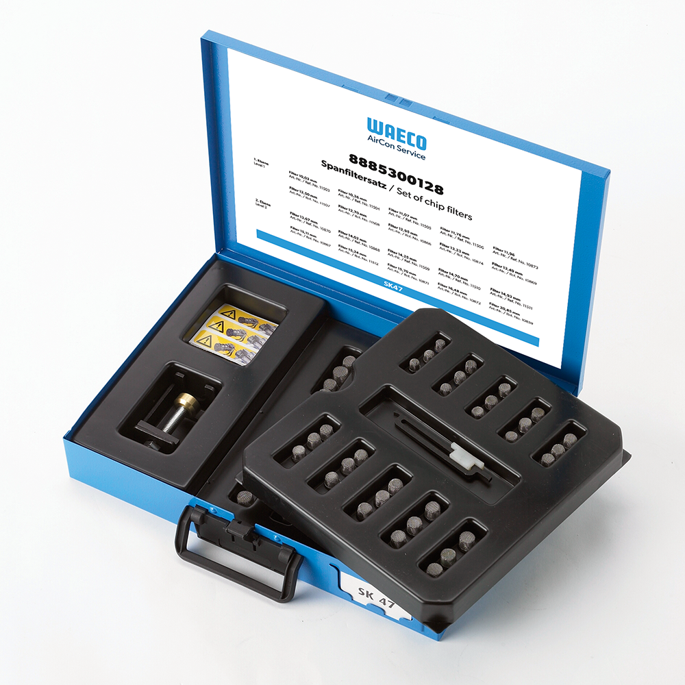Spanfilter-Set m. Werkzeugsatz Spanfilter-Set m. Werkzeugsatz