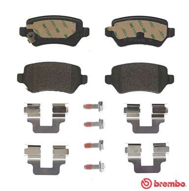 BREMBO Bremsbelagsatz, Scheibenbremse (P 59 038)
