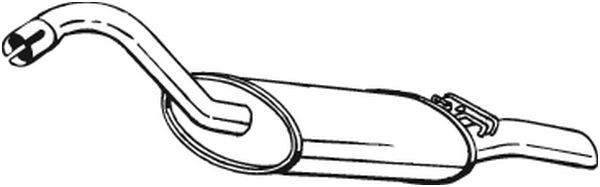 BOSAL Endschalldämpfer (105-017) Thumbnail
