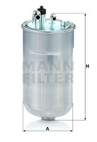 MANN-FILTER Kraftstofffilter (WK 8021) Thumbnail