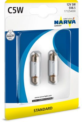NARVA Glühlampe, Kennzeichenleuchte (171254000)