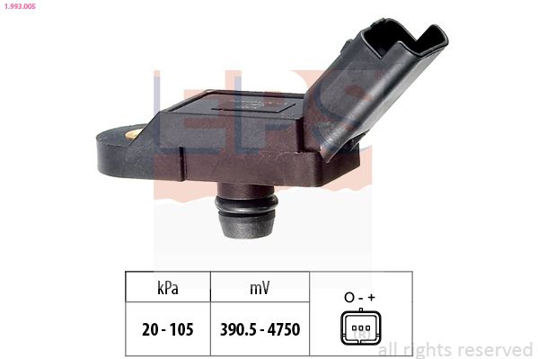 EPS Luftdrucksensor, Höhenanpassung (1.993.005)