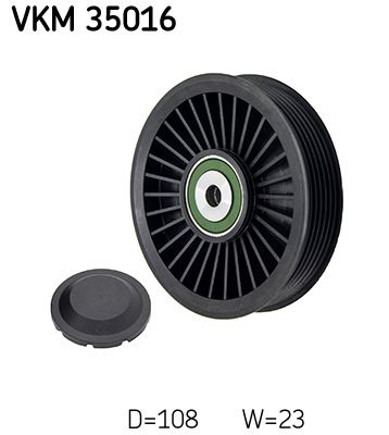 SKF Umlenk-/Führungsrolle, Keilrippenriemen (VKM 35016)
