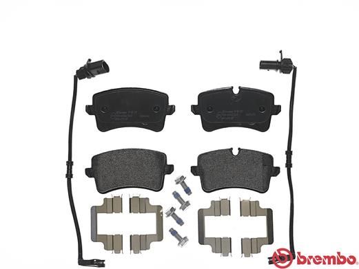 BREMBO Bremsbelagsatz, Scheibenbremse (P 85 117)