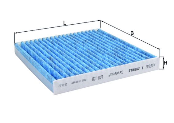 KNECHT Filter, Innenraumluft (LAO 158)