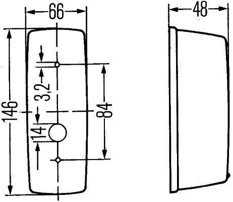HELLA Blinkleuchte (2BA 001 277-021)