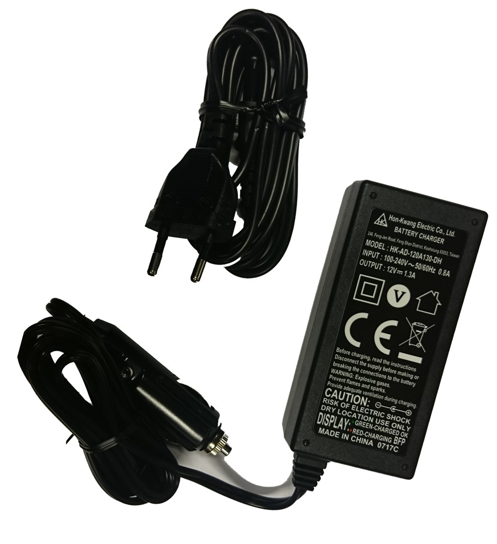 Externes Ladegerät für 12V Starthilfegeräte: 12V/700CA Externes Ladegerät für 12V Starthilfegeräte: 12V/700CA