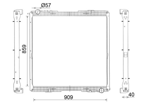 MAHLE Ausgleichsbehälter, Kühlmittel (CRT 205 000S)