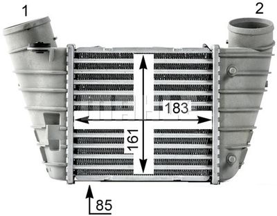 MAHLE Ladeluftkühler (CI 527 000P) MAHLE Ladeluftkühler (CI 527 000P)