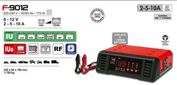 Batterieladegerät "HF-Charger" Ripple Free