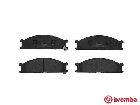 BREMBO Bremsbelagsatz, Scheibenbremse (P 24 026)
