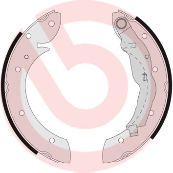 BREMBO Bremsbackensatz (S 68 521)