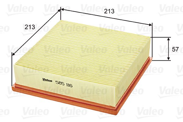 VALEO Luftfilter (585116)