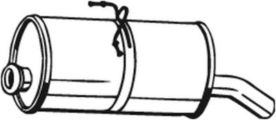 BOSAL Endschalldämpfer (135-705)