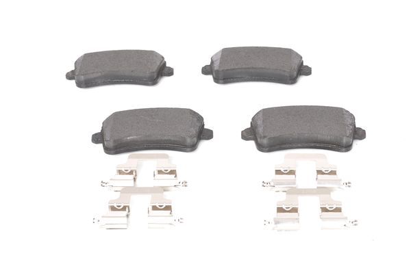 BOSCH Bremsbelagsatz, Scheibenbremse (0 986 494 637)